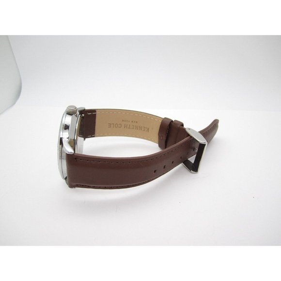 Men Kenneth Cole New York Diamond Quartz WR Analog 45mm Dial Round Watch (F246) - Picture 12 of 12